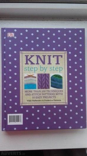 Knit Step by Step Book For SALE!