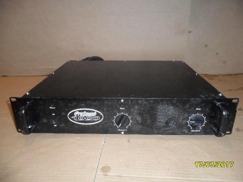 Pro sound 1000 Power amplifier