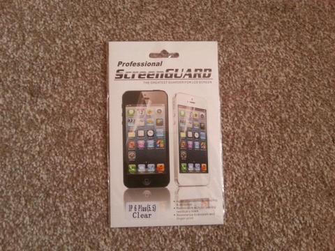 Iphone 6 plus (5.5) Clear Screen Protector / Cover Brand New