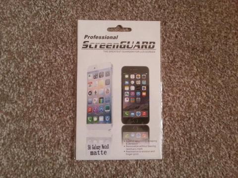Samsung Galaxy Note 3 Matte Screen Protector / Cover Brand New