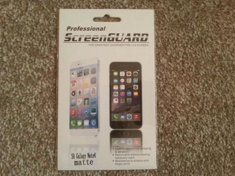 Samsung Galaxy Note 4 Clear Screen Protector / Cover Brand New