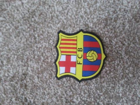 FCB Football Club Embroidered Iron On Patch