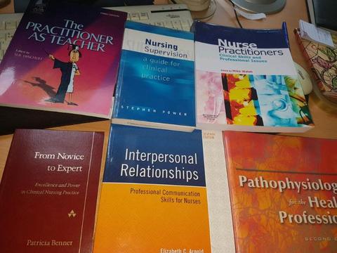 Nursing degree and H dip text books