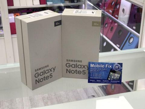 Samsung Galaxy Note 5 Brand New Dual Sim Shop collection