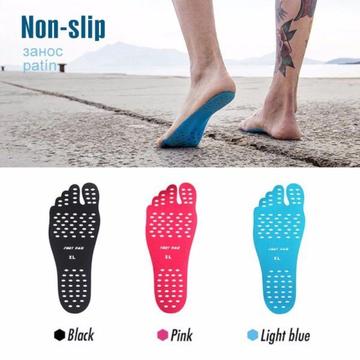 Beach invisible stick up foot in sole waterproof protective socks pad thermal insulation
