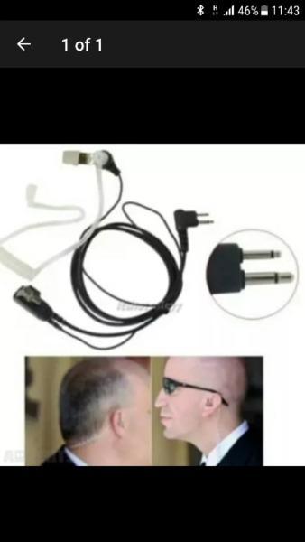 Walkie talkie earpieces for motorolas