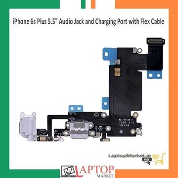 New Apple iPhone 6s Plus Audio Jack and Charging Port with Flex Cable White