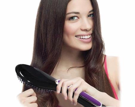 Hairbrush Straightener