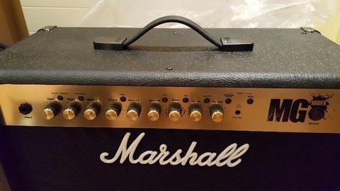 Marshall guitar Amp MG 100FX