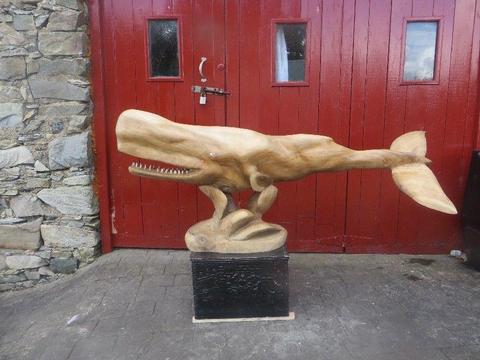 Whale Sculpture