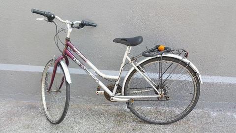 Bike + lock