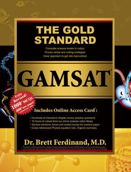 The Gold Standard GAMSAT