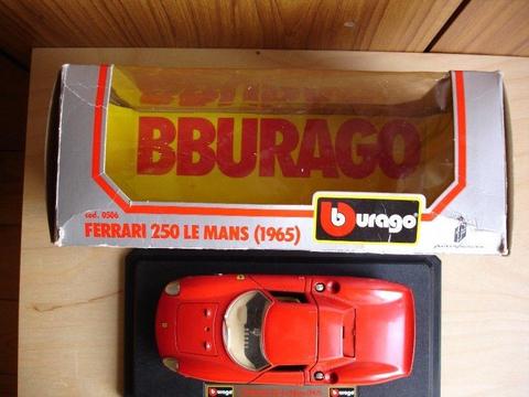 Burago 0506 Ferrari 250 LE Mans (1965) Red 1/24