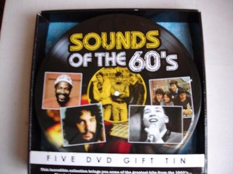 Sounds of the 60’s 5-DVD gift tin Set