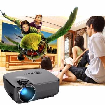 GP70 LCD Portable LED projector 108op full HD 1200 lumens HDMI USB FHD SD home theater beamer