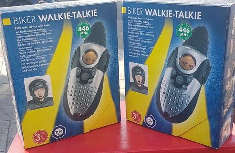 Biker Walkie Talkie for Sale (Set of 2)