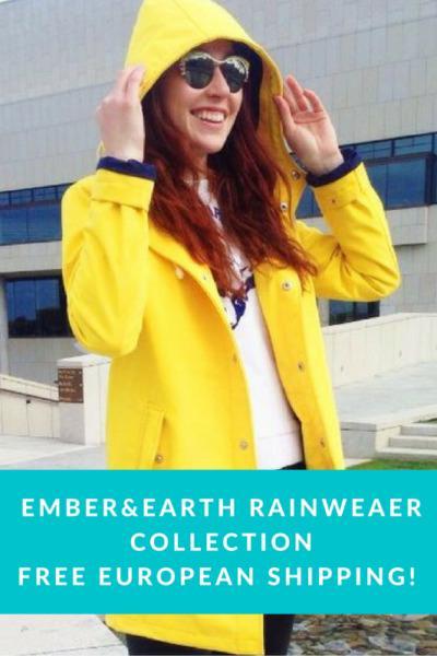 Buy colourful raincoats at 10% discount