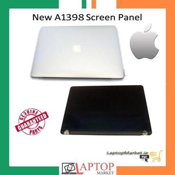 New A1398 Retina Macbook Pro Screen Panel Late 2013 Mid 2014 With Film