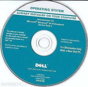 Windows XP CDs and Windows 7 DVDs