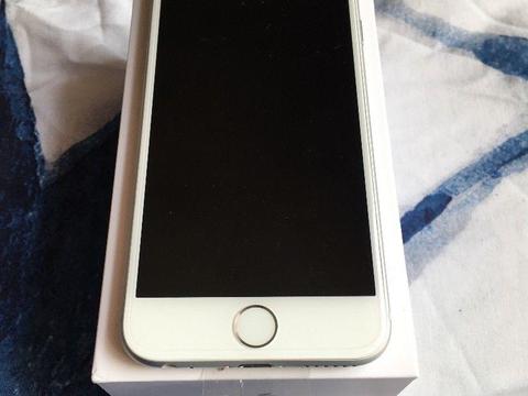 New Unlocked IPhone 6 16G, silver, 2 year warranty!