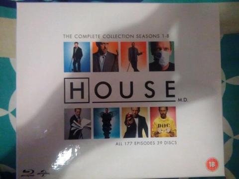HOUSE M.D seasons 1-8 (Blu-ray)