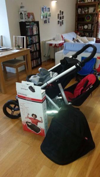 Phil and Ted double buggy - excellent condition