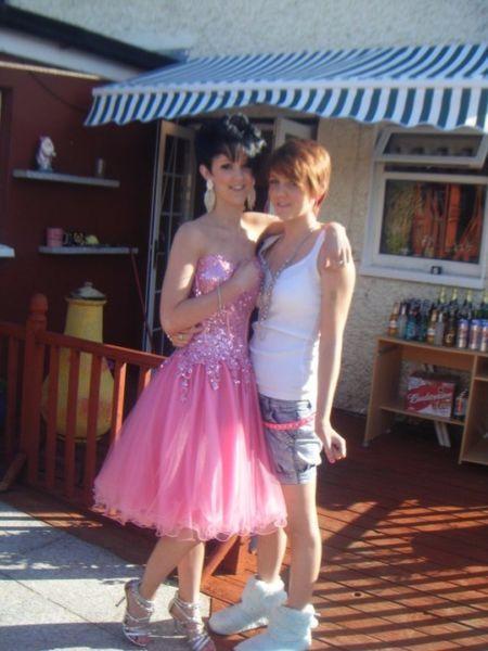 Debs dress, Pink Tinkerbell dress, perfect for Debs