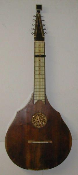 English Guittar or Cittern by William Gibson 1761