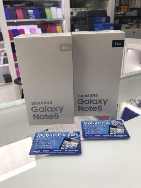 Samsung note 5 brand New 64 GB Shop Collection