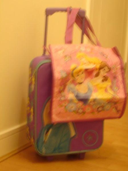 Barbie Purple Suitcase with little bag