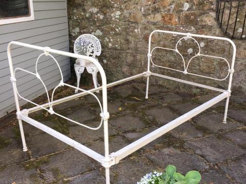 Victorian Cast Iron Bed