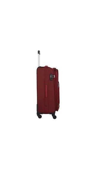 Large suitcase with premium fabric from Safari
