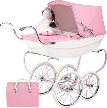 I'M LOOKING FOR a Silver Cross Dolls Pram in pink or red