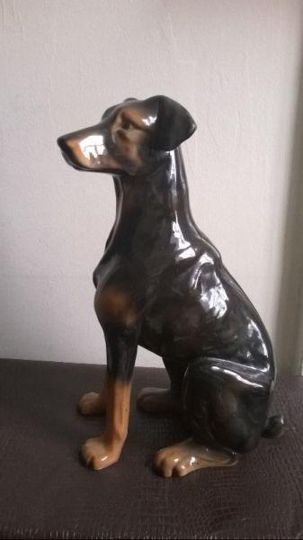 Beautiful dog ornament - perfect condition