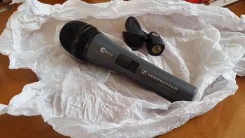 Sennheiser E815S microphone for sale - excellent condition, comes with brand-new clip