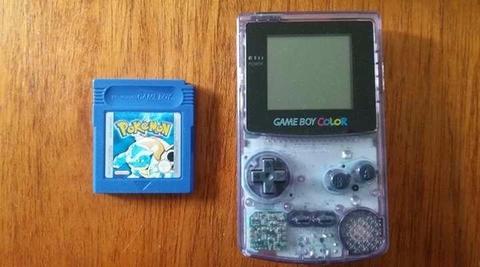 Game Boy Colour and Pokemon Blue