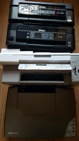 Printer and scanners and fax machine