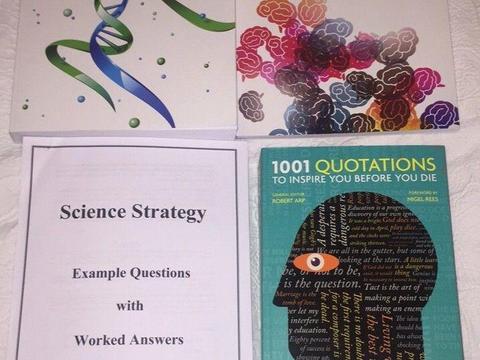 Gamsat Science Strategy Books