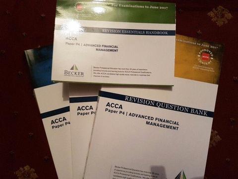 ACCA Becker P4 Advanced Financial Management