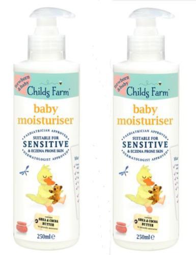 Childs Farm Baby Moisturiser for Eczema-prone or Sensitive Skin (2 x 250ml incl.)