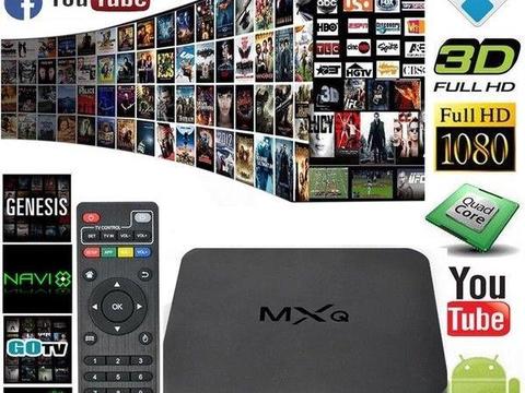 MXQ ANDROID KODI TV BOX FULLY LOADED SPORTS MOVIES NO SUBSCRIPTIONS AUTOMATIC UPDATES PLUG AND PLAY