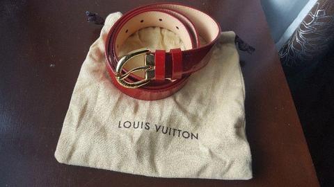 Louis Vuitton Pomme d'Amour monogram Vernis Belt -size 90/36 postage included