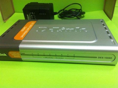D-Link Switch Ethernet 8 ports