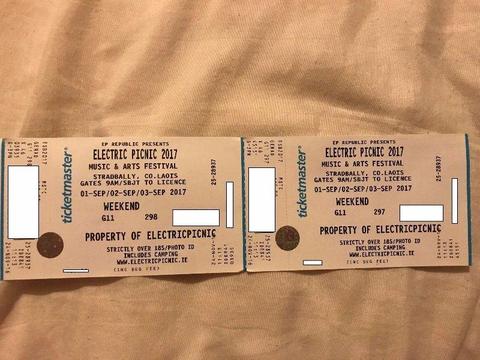 Electric Picnic Weekend Tickets