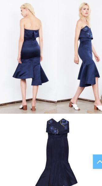 Navy Midi Dress