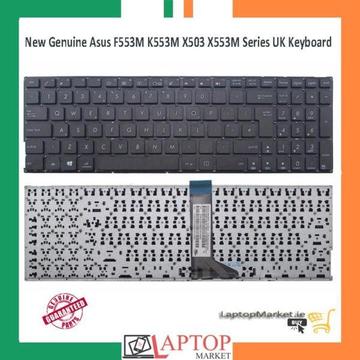 New Genuine Asus F553M K553M X503 X553M Series UK Keyboard Without Frame
