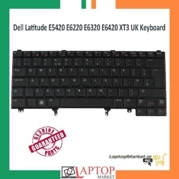 New Genuine Dell Latitude E5420 E6220 E6320 E6420 XT3 Backlit UK Keyboard with Trackpoint