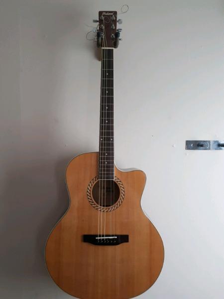 Westwood Semi Acoustic Guitar with Fishman System and Case Bag