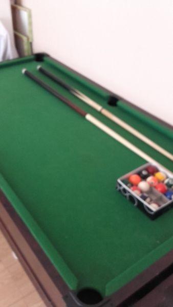 pool table and hockey in one