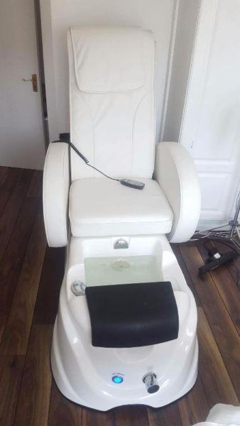 Professional Pedispa chair with whirlpool